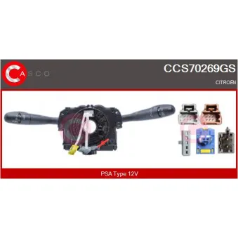Commutateur de colonne de direction CASCO CCS70269GS