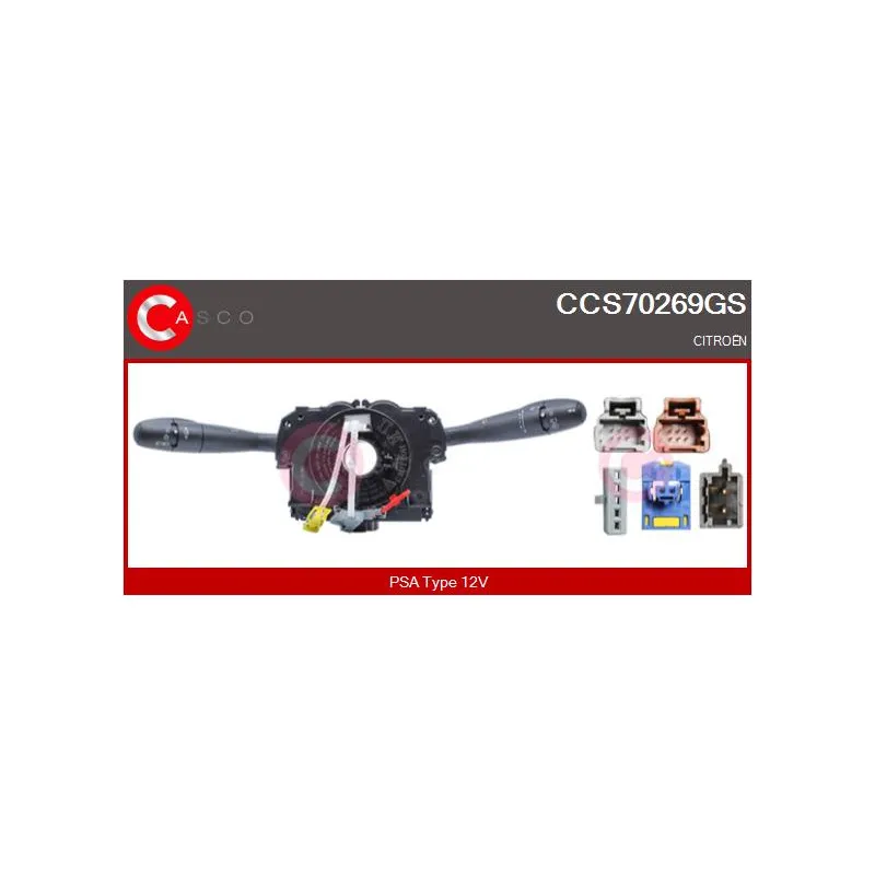 Commutateur de colonne de direction CASCO CCS70269GS