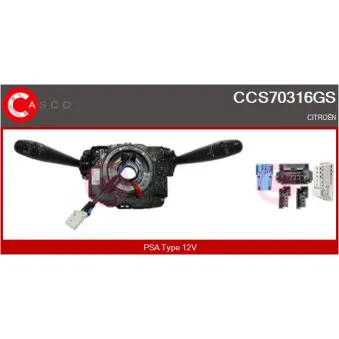 Commutateur de colonne de direction CASCO