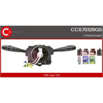 Commutateur de colonne de direction CASCO CCS70326GS