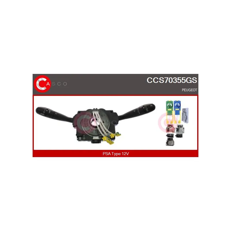 Commutateur de colonne de direction CASCO CCS70355GS