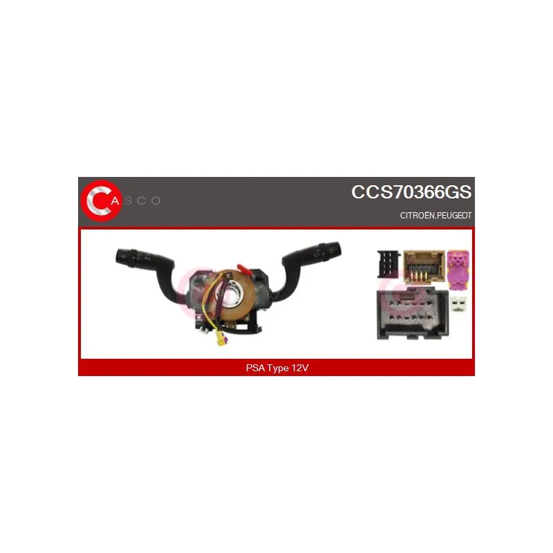 Commutateur de colonne de direction CASCO CCS70366GS
