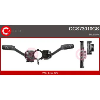 Commutateur de colonne de direction CASCO CCS73010GS