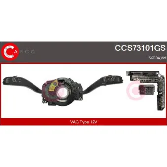 Commutateur de colonne de direction CASCO CCS73101GS