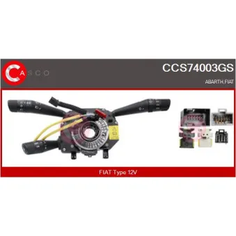 Commutateur de colonne de direction CASCO CCS74003GS