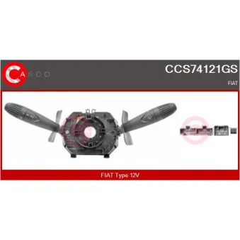 Commutateur de colonne de direction CASCO CCS74121GS