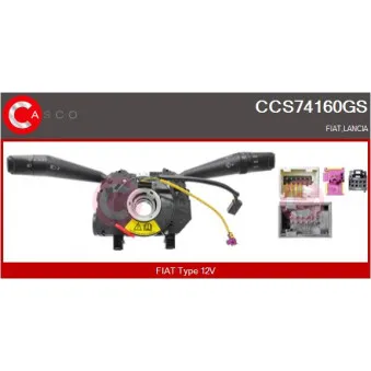 Commutateur de colonne de direction CASCO CCS74160GS