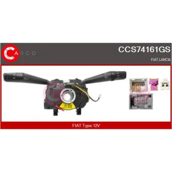 Commutateur de colonne de direction CASCO CCS74161GS