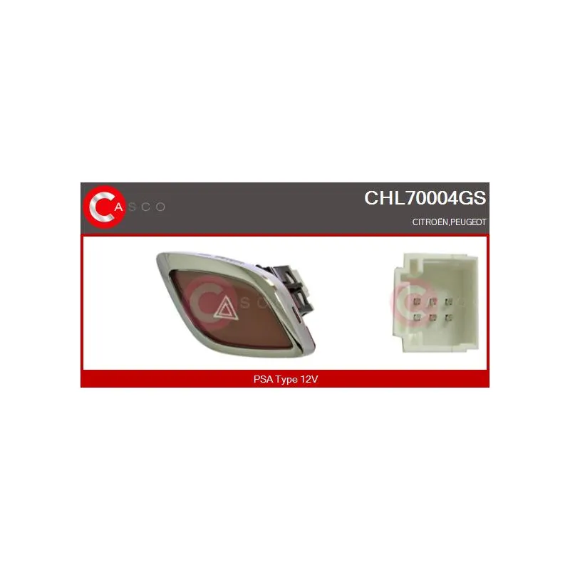 Interrupteur de signal de détresse CASCO CHL70004GS