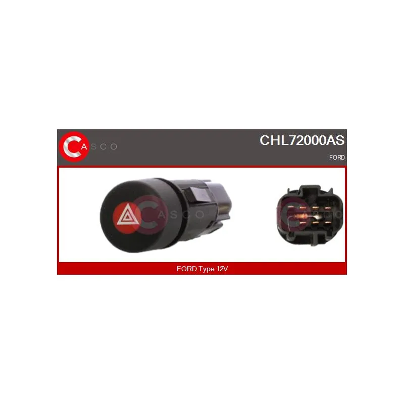 Interrupteur de signal de détresse CASCO CHL72000AS