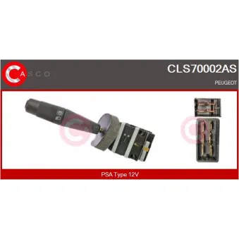 Commutateur de colonne de direction CASCO CLS70002AS
