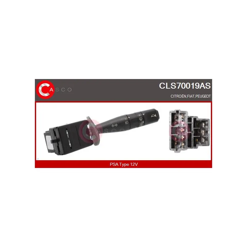 Commutateur de colonne de direction CASCO CLS70019AS