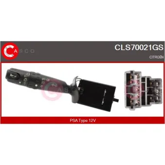Commutateur de colonne de direction CASCO CLS70021GS