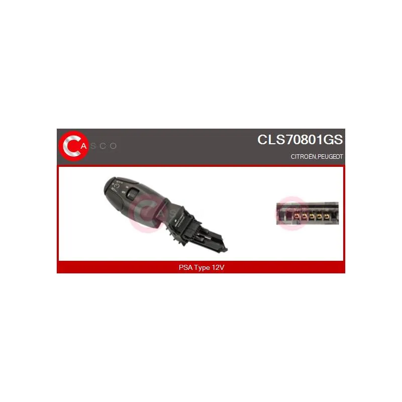 Interrupteur de commande, régulateur de vitesse CASCO CLS70801GS