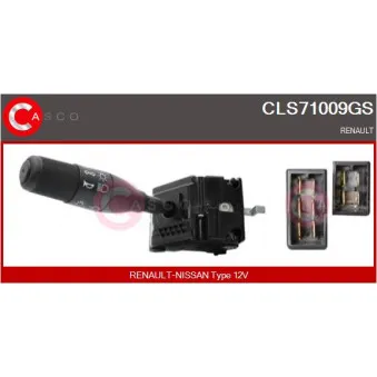 Commutateur de colonne de direction CASCO CLS71009GS
