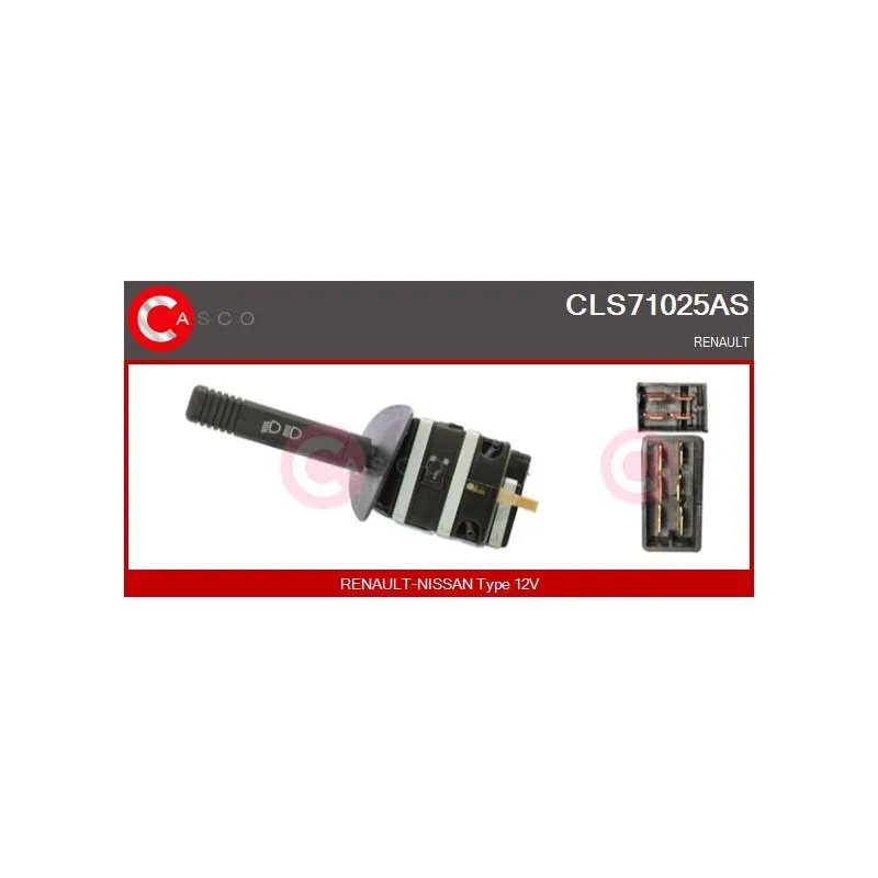 Commutateur de colonne de direction CASCO CLS71025AS
