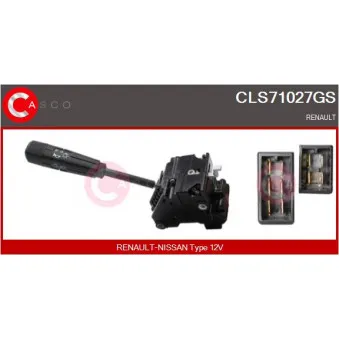 Commutateur de colonne de direction CASCO CLS71027GS