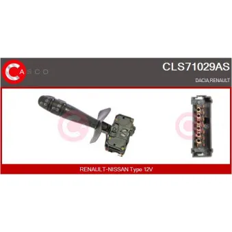 Commutateur de colonne de direction CASCO CLS71029AS