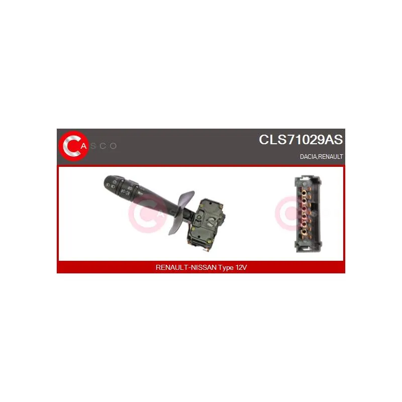 Commutateur de colonne de direction CASCO CLS71029AS