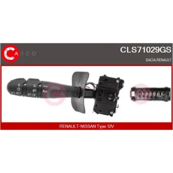Commutateur de colonne de direction CASCO CLS71029GS