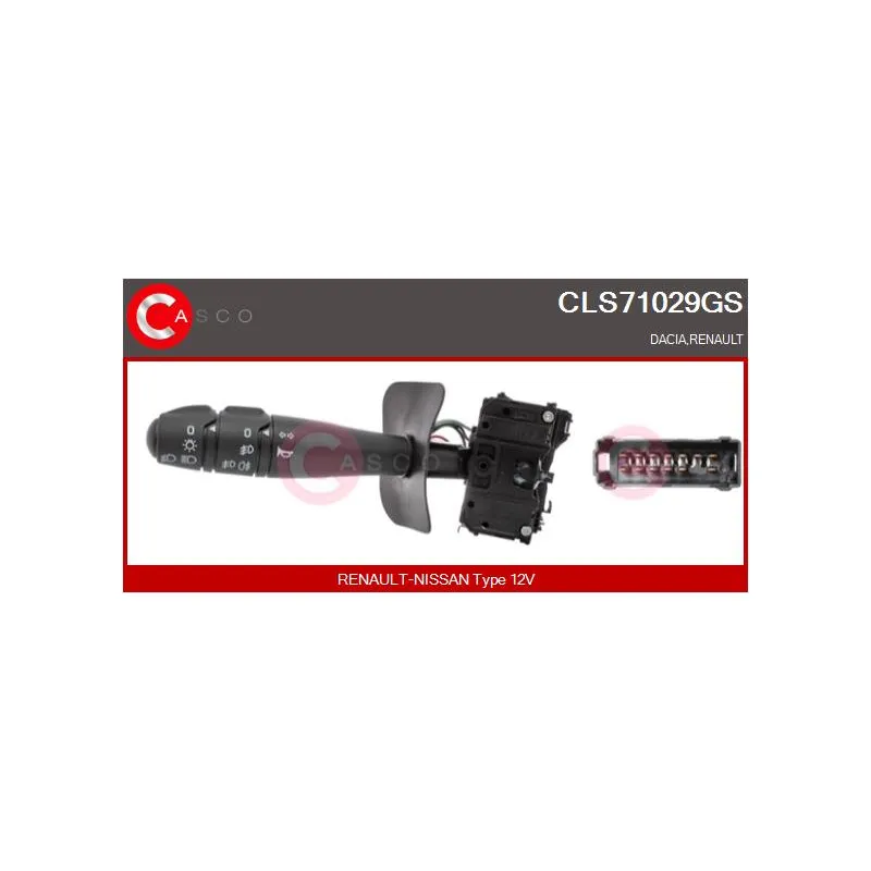 Commutateur de colonne de direction CASCO CLS71029GS