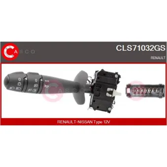 Commutateur de colonne de direction CASCO CLS71032GS