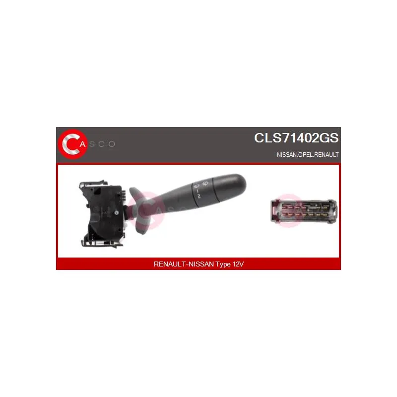 Commutateur de colonne de direction CASCO CLS71402GS