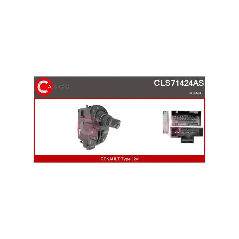 Commutateur de colonne de direction CASCO CLS71424AS