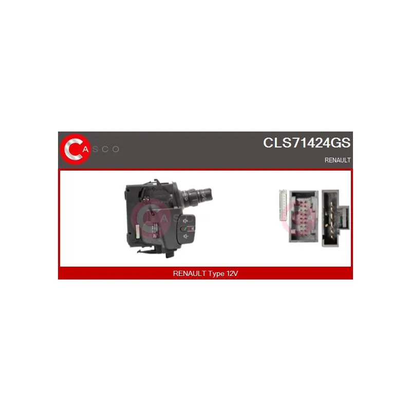 Commutateur de colonne de direction CASCO CLS71424GS
