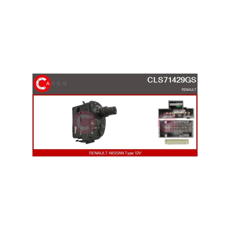 Commutateur de colonne de direction CASCO CLS71429GS