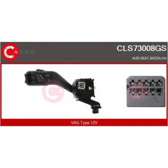 Commutateur de colonne de direction CASCO CLS73008GS
