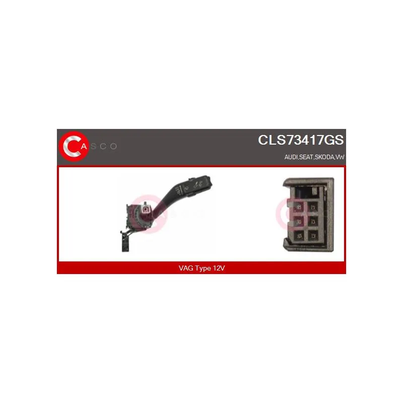 Commutateur de colonne de direction CASCO CLS73417GS