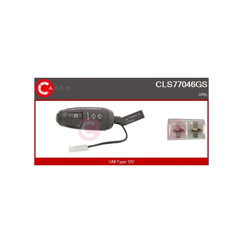 Commutateur de colonne de direction CASCO CLS77046GS
