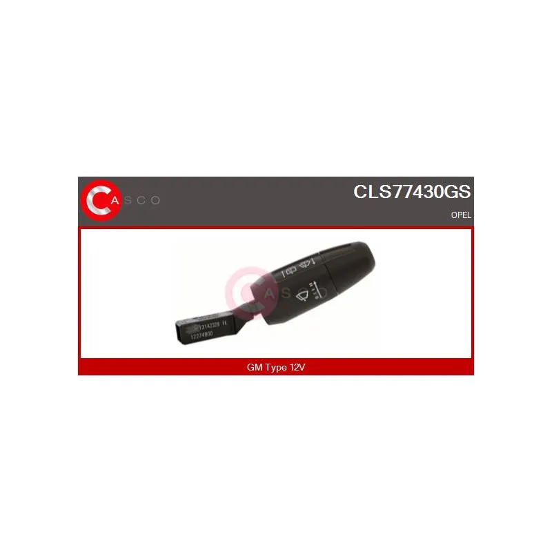 Commutateur de colonne de direction CASCO CLS77430GS
