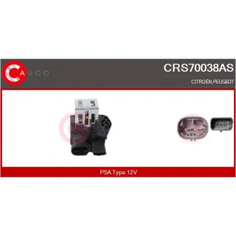 Résistance du ventilateur de radiateur CASCO