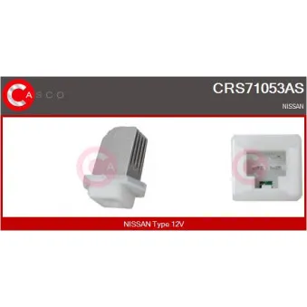 Résistance, pulseur d'air habitacle CASCO CRS71053AS