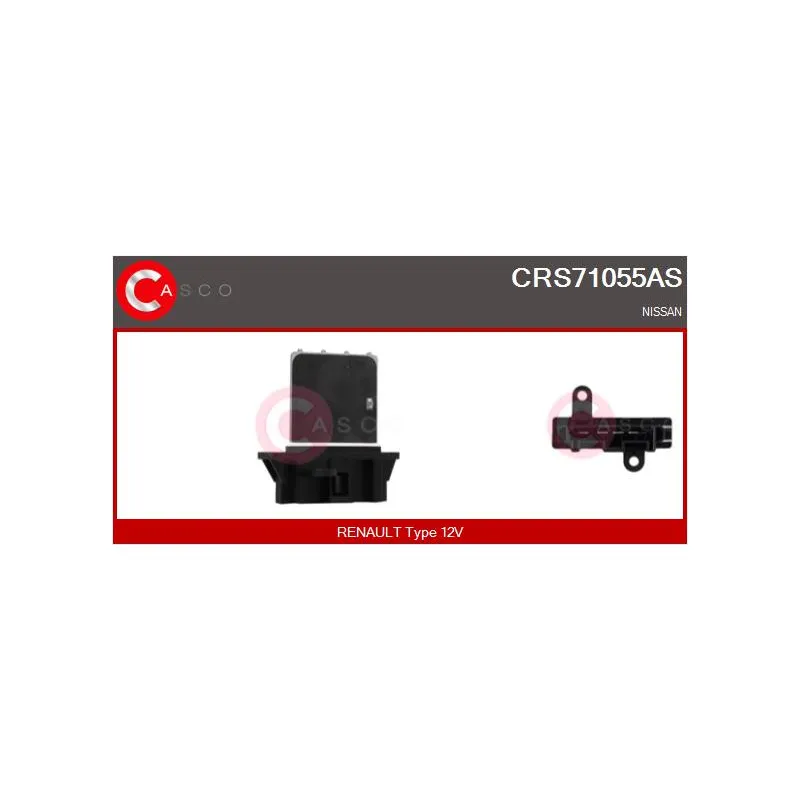 Résistance, pulseur d'air habitacle CASCO CRS71055AS