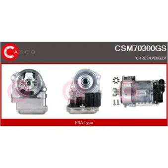 Moteur électrique, transmission de direction CASCO