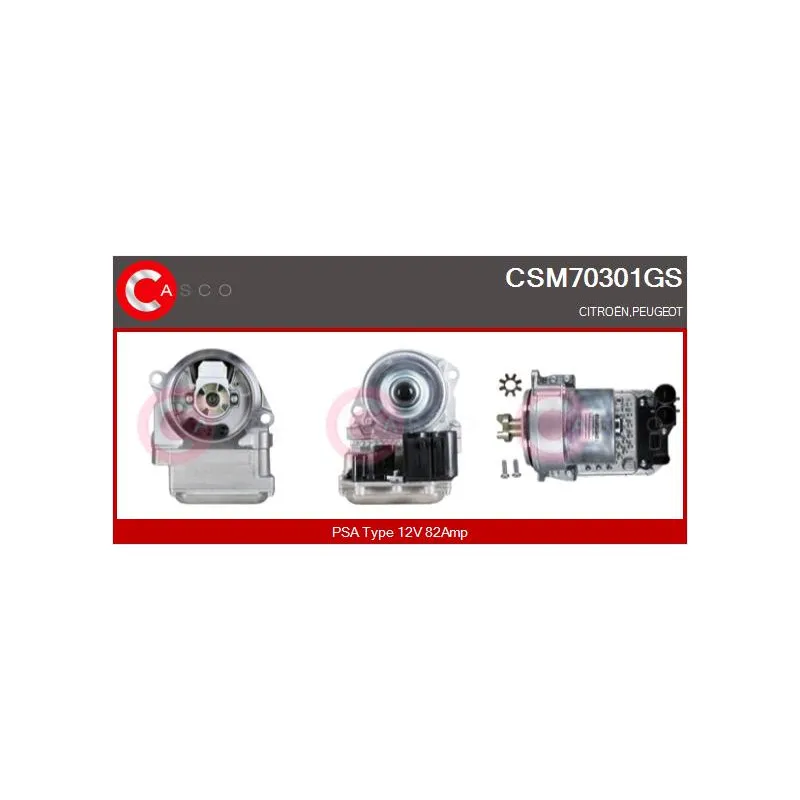 Moteur électrique, transmission de direction CASCO CSM70301GS