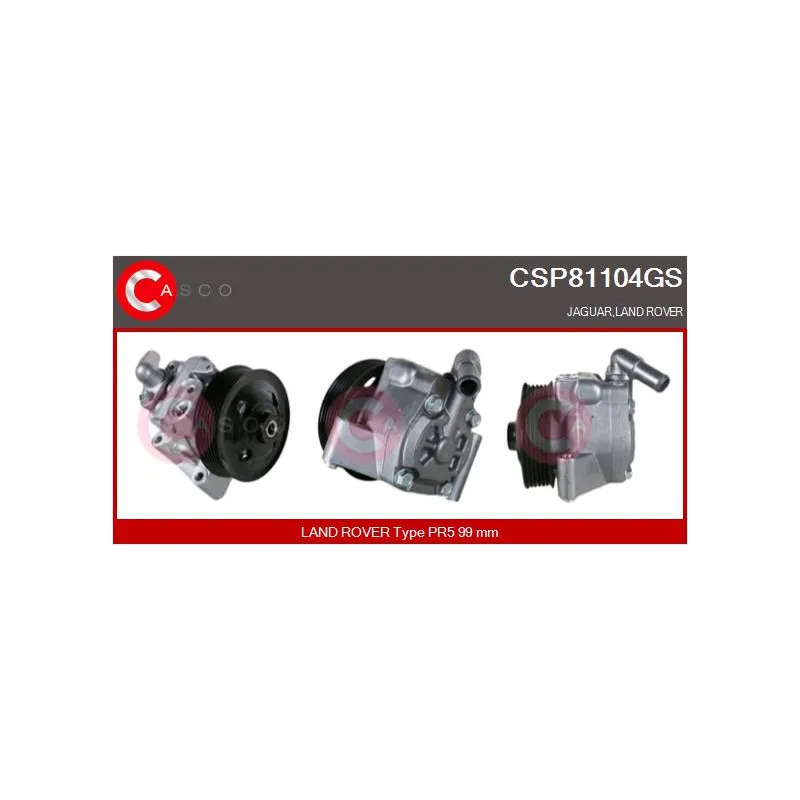 Pompe hydraulique, direction CASCO CSP81104GS