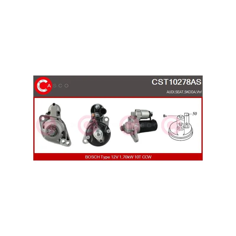 Démarreur CASCO CST10278AS