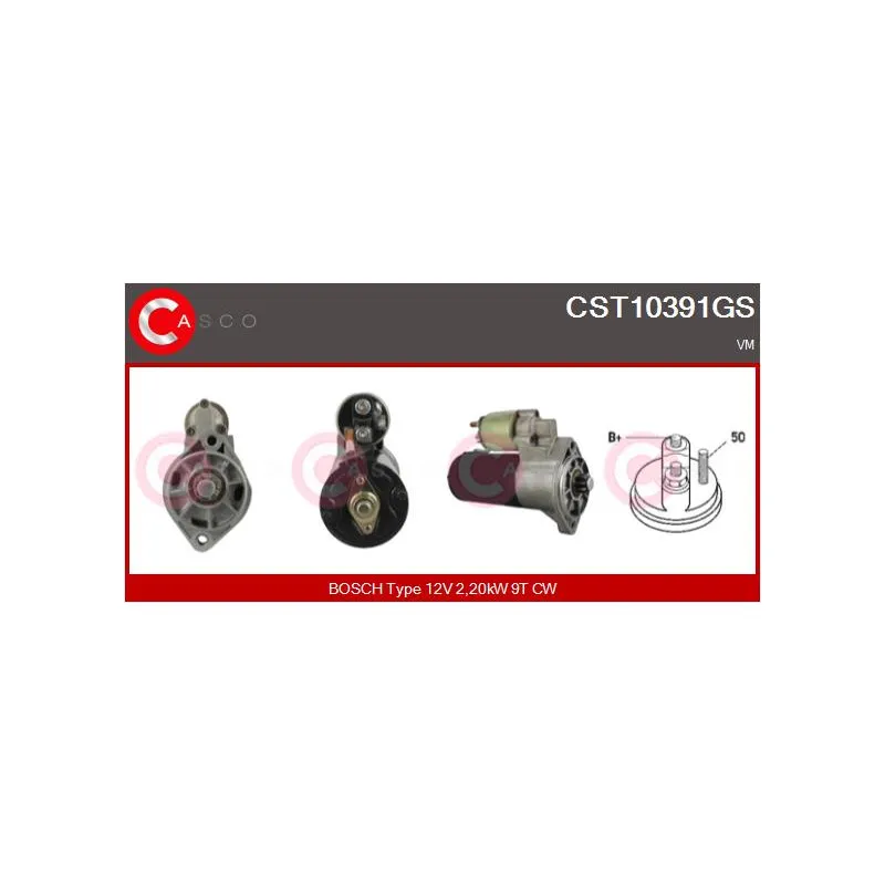 Démarreur CASCO CST10391GS