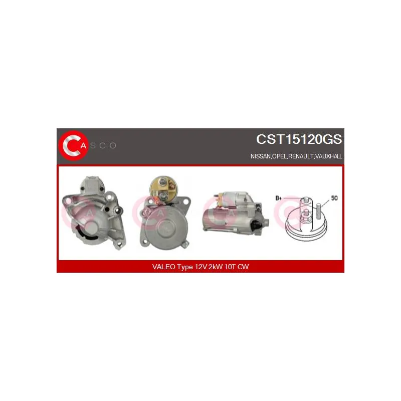 Démarreur CASCO CST15120GS