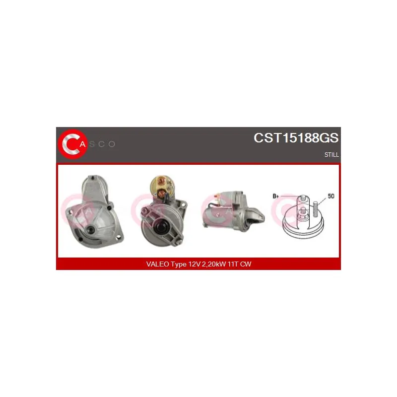 Démarreur CASCO CST15188GS
