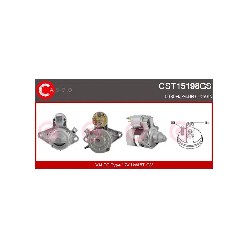Démarreur CASCO CST15198GS