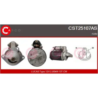 Démarreur CASCO CST25107AS
