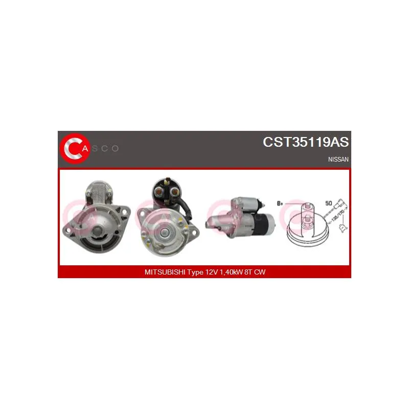 Démarreur CASCO CST35119AS