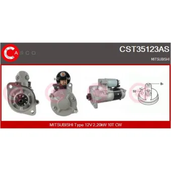 Démarreur CASCO CST35123AS