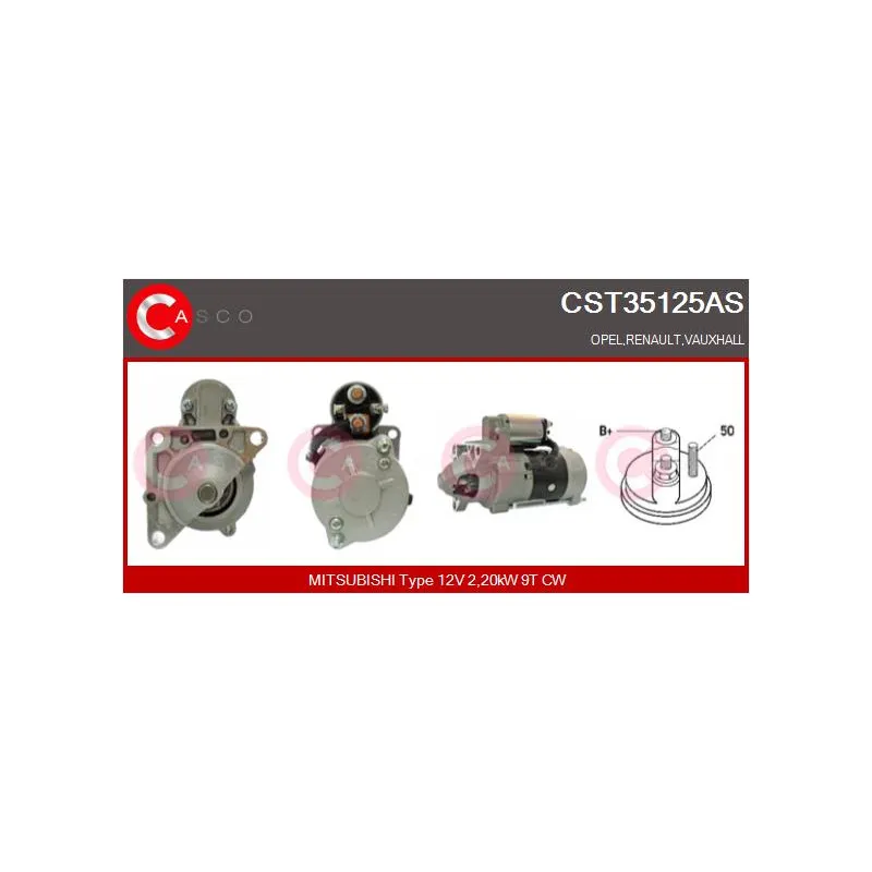 Démarreur CASCO CST35125AS
