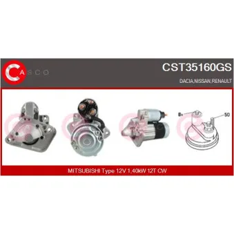 Démarreur CASCO CST35160GS